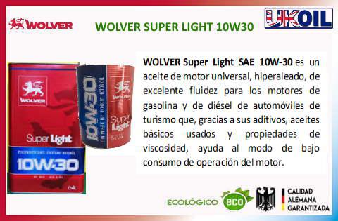 WOLVER SUPER LIGHT 10W30